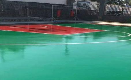 宿州篮球场翻新地面